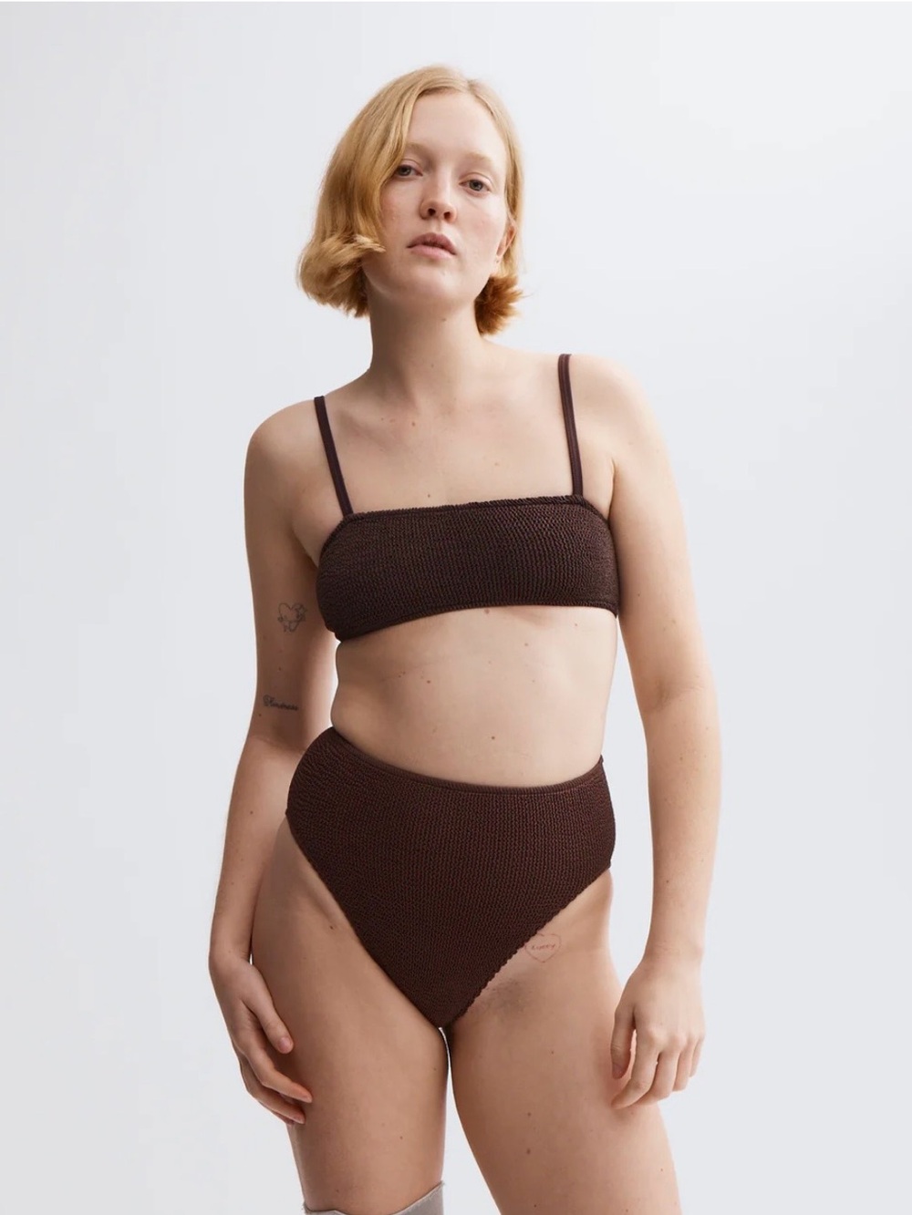 YouSwim Brown Bandeau Bikini Set - Picture 4 of 4